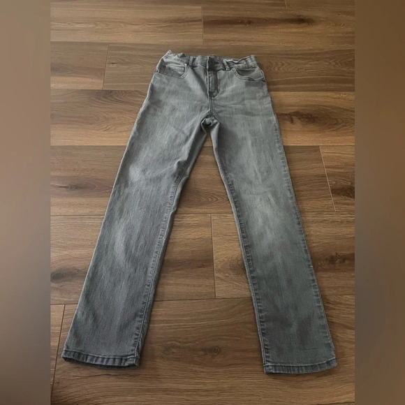 Children’s Place Boys Straight Jambe Jeans Gray Size 10 - Picture 2 of 8